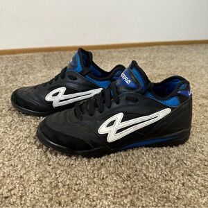 vintage lanzera indoor soccer shoes mens size 5.5  professional trainers Rare